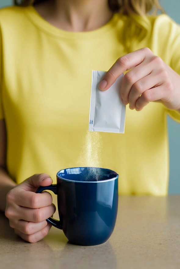 Высыпаем по 1 пакетику 2-3 раза в день